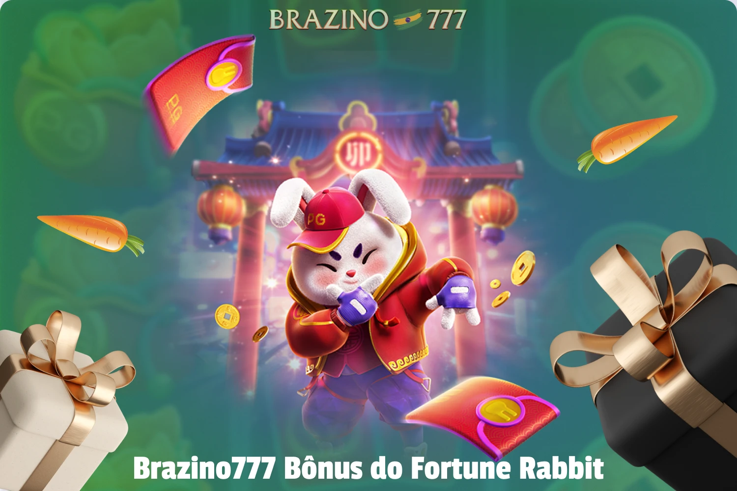 O Brazino777 oferece várias promoções exclusivas para os novos e regulares jogadores brasileiros aproveitarem no jogo Fortune Rabbit